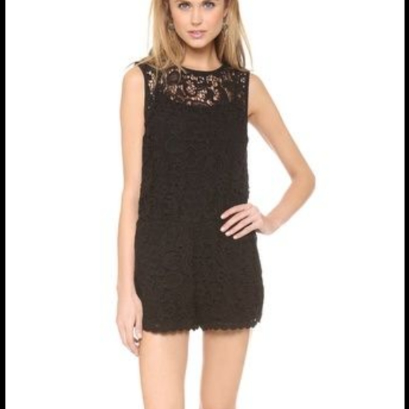 ELLA MOSS "JAIMIE" LACE ROMPER S - Picture 1 of 14